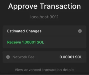 Approve transaction 3